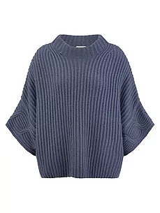 Pullover 3/4-Arm include blau günstig online kaufen
