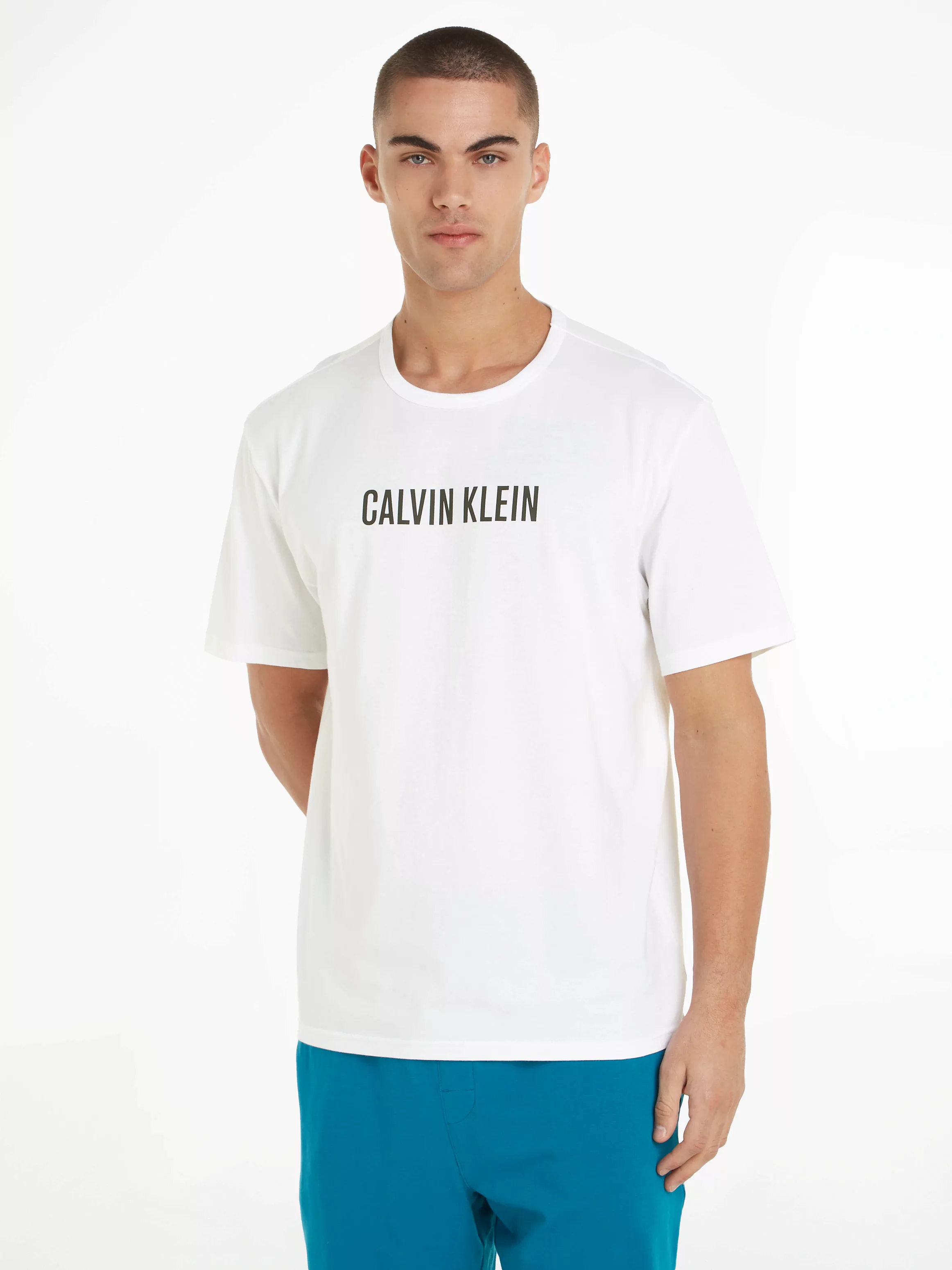 Calvin Klein Underwear T-Shirt S/S CREW NECK mit Logoschriftzug auf der Bru günstig online kaufen