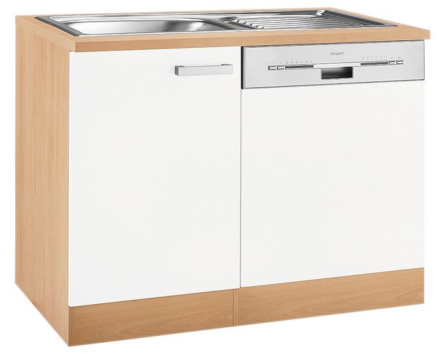 OPTIFIT Spülenschrank "Odense", Gesamtbreite 110 cm, mit Tür/Sockel für int günstig online kaufen