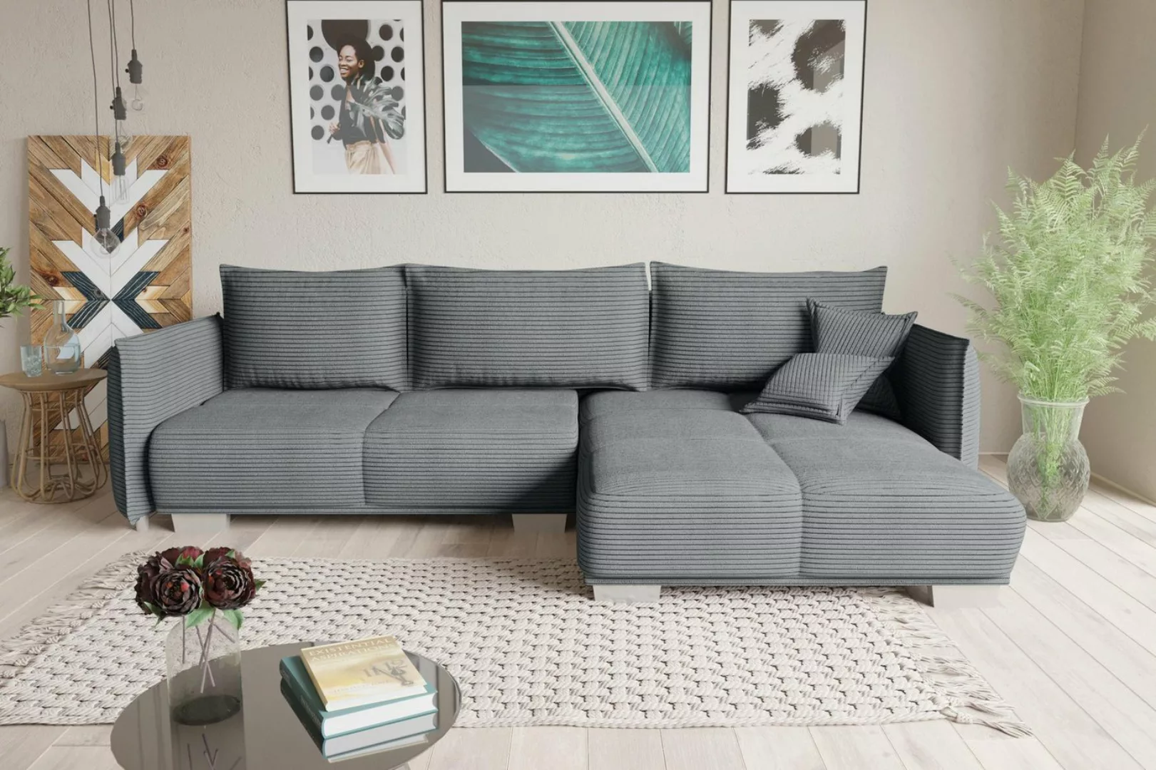 Stylefy Ecksofa Bennet, L-Form, Eckcouch, Design günstig online kaufen