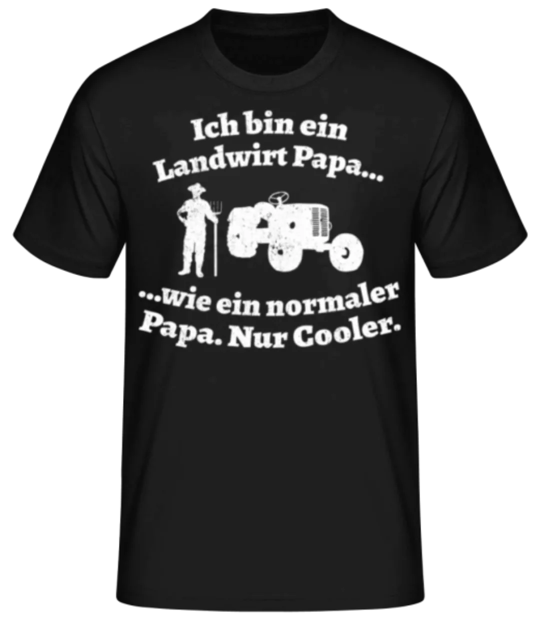 Landwirt Papa Nur Cooler · Männer Basic T-Shirt günstig online kaufen