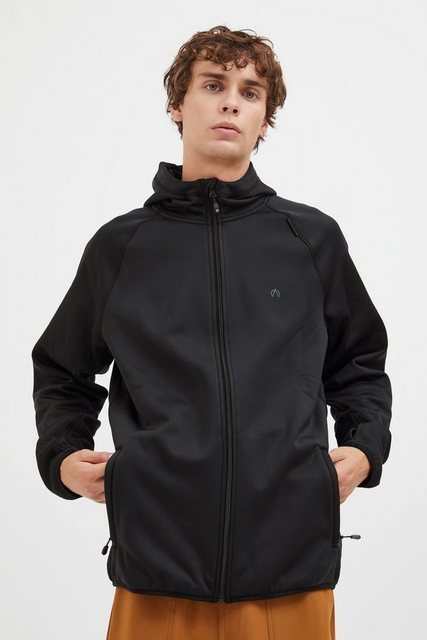 North Bend Fleecejacke NBBartos M Atmungsaktive Fleecejacke mit Kapuze günstig online kaufen