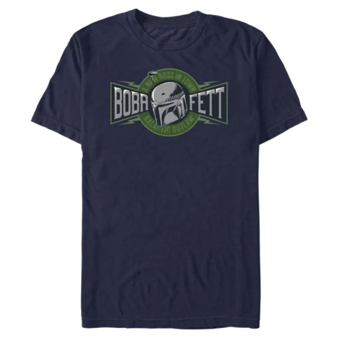 Star Wars - Book of Boba Fett - Logo New Boss - Männer T-Shirt günstig online kaufen