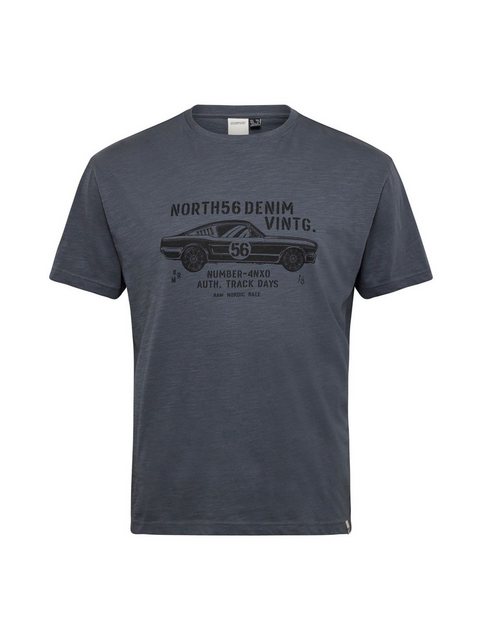 north 56 4 Print-Shirt Printed T-Shirt in großen Größen von North 56Denim, günstig online kaufen