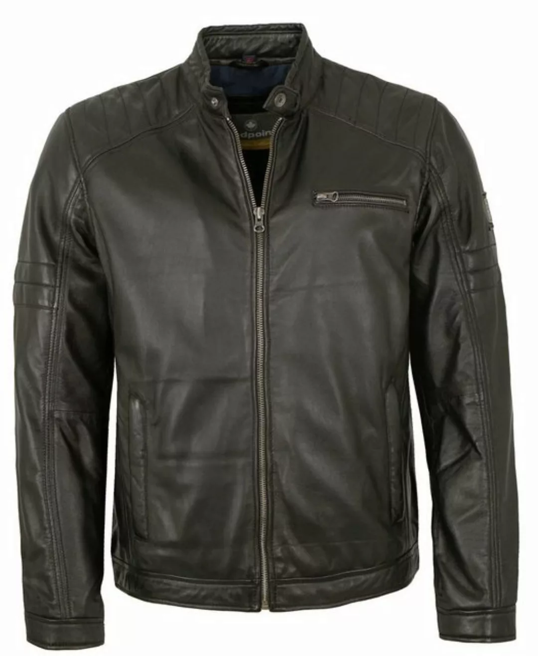 Redpoint Lederjacke Barry Redpoint - Herren Echtleder Lederjacke Lammnappa günstig online kaufen