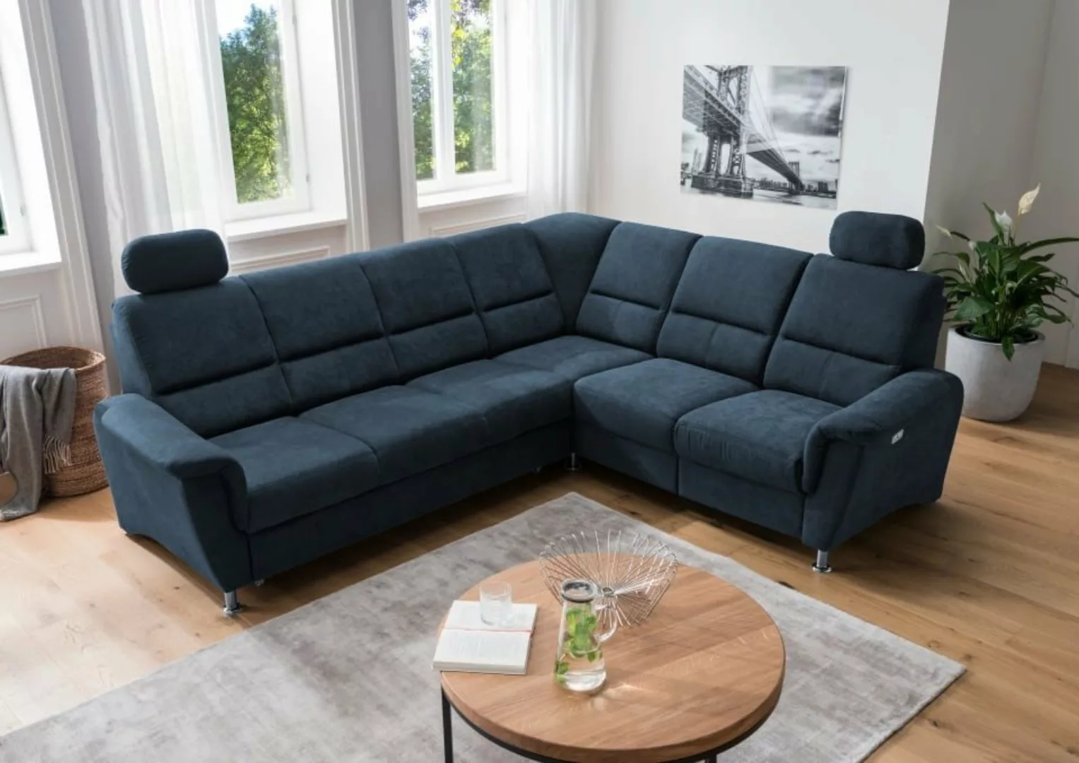 Myhomelando Ecksofa Paris, mit elektronischer Relaxfunktion, Schlaffunktion günstig online kaufen