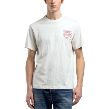 Replay  T-Shirts & Poloshirts T-Shirt mit Rckenprint günstig online kaufen