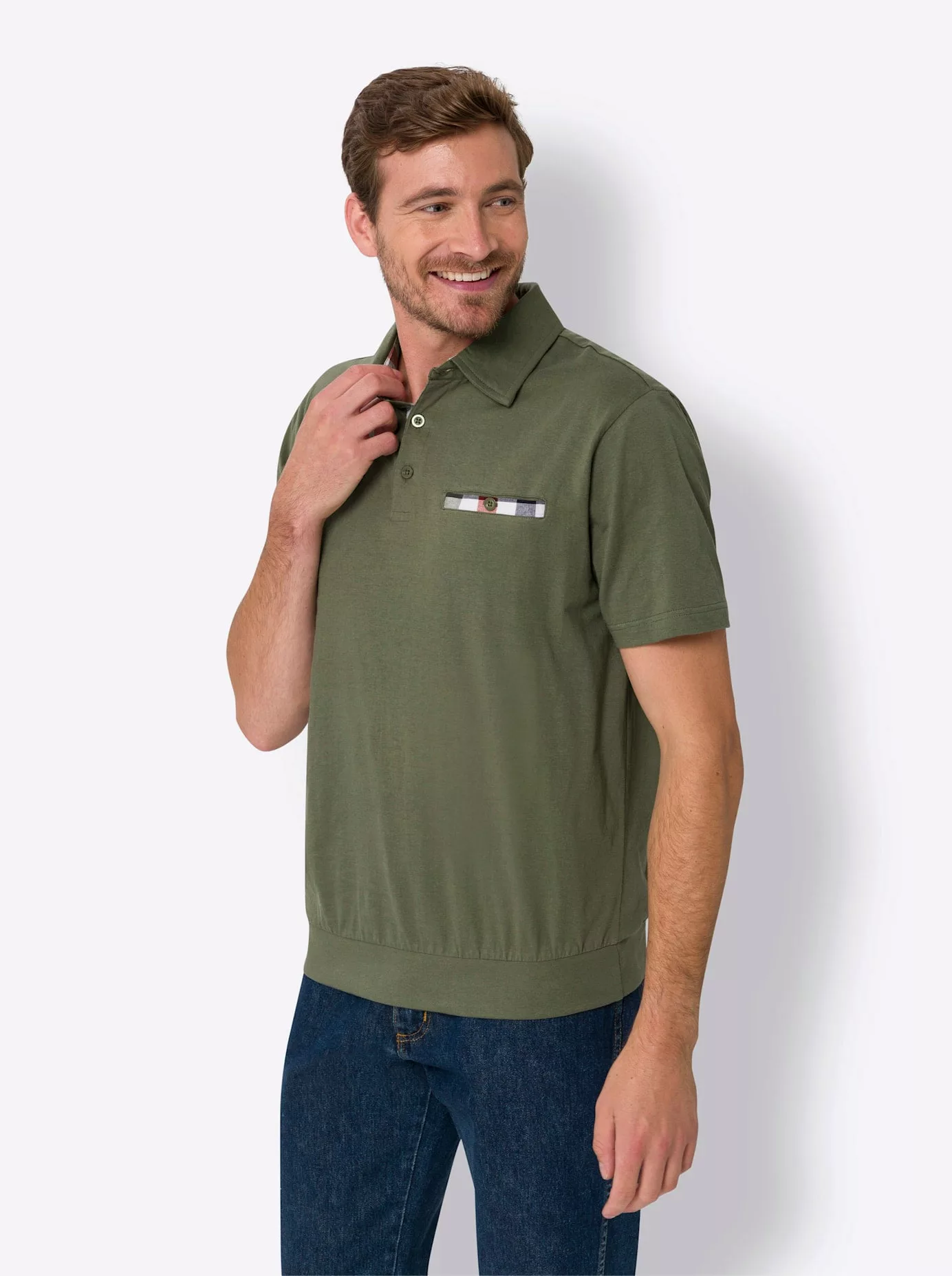 Classic Poloshirt "Poloshirt Halbarm", (1 tlg.) günstig online kaufen
