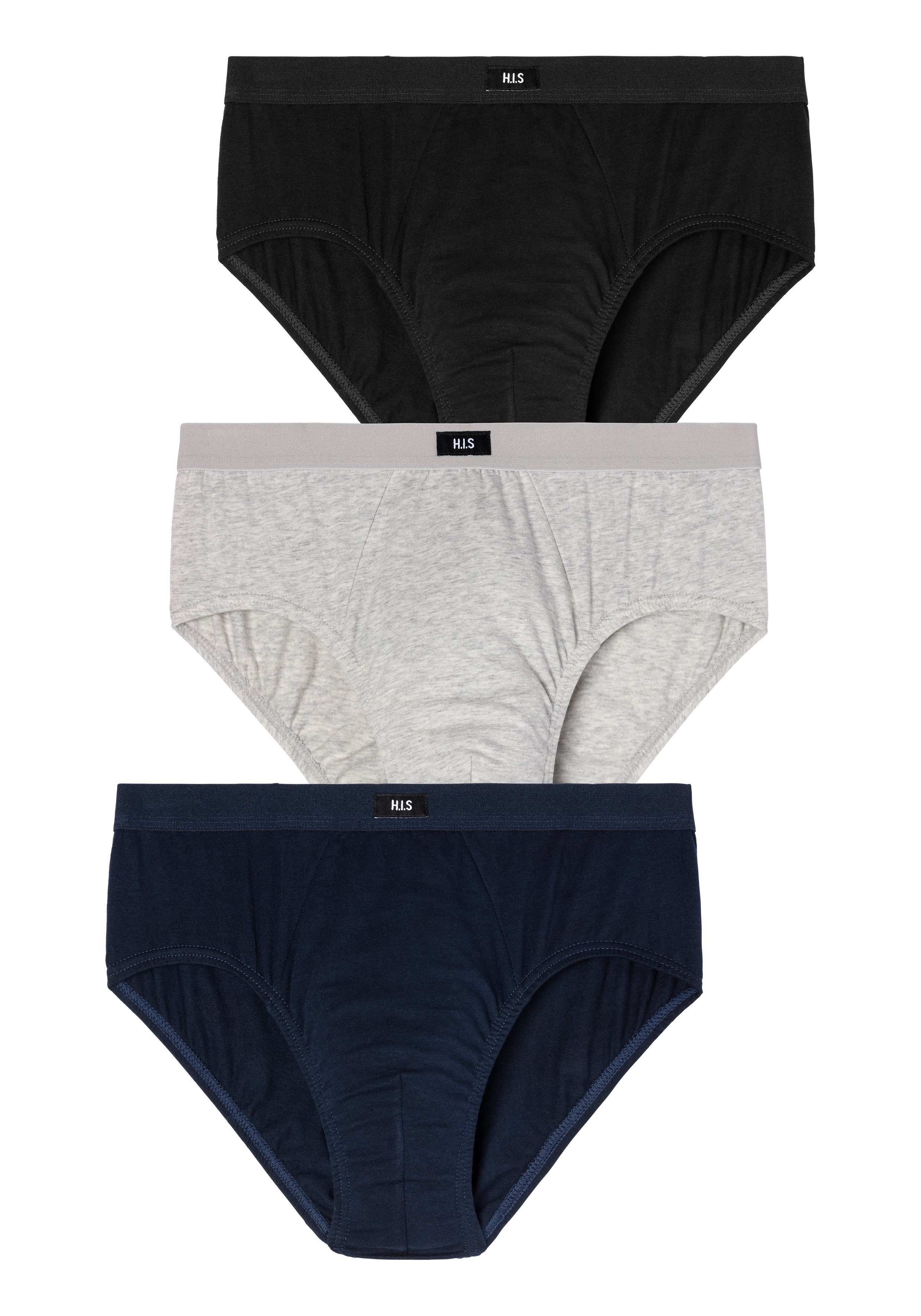 H.I.S Slip (Packung, 3-St) ohne Seitennaht günstig online kaufen