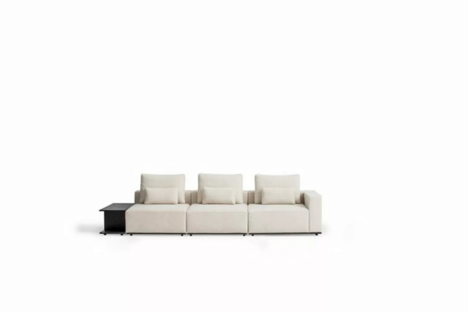 JVmoebel Big-Sofa Weißes Sofa Luxus Viersitzer Polstermöbel Moderne Stilmöb günstig online kaufen