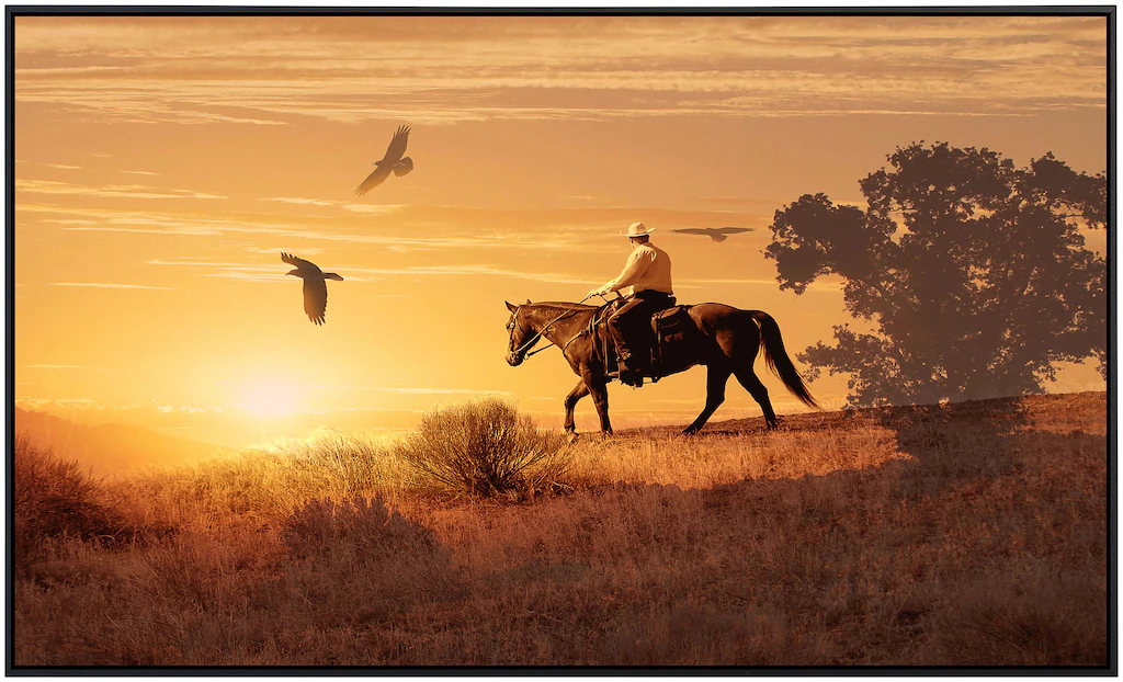 Papermoon Infrarotheizung »Cowboy«, sehr angenehme Strahlungswärme günstig online kaufen
