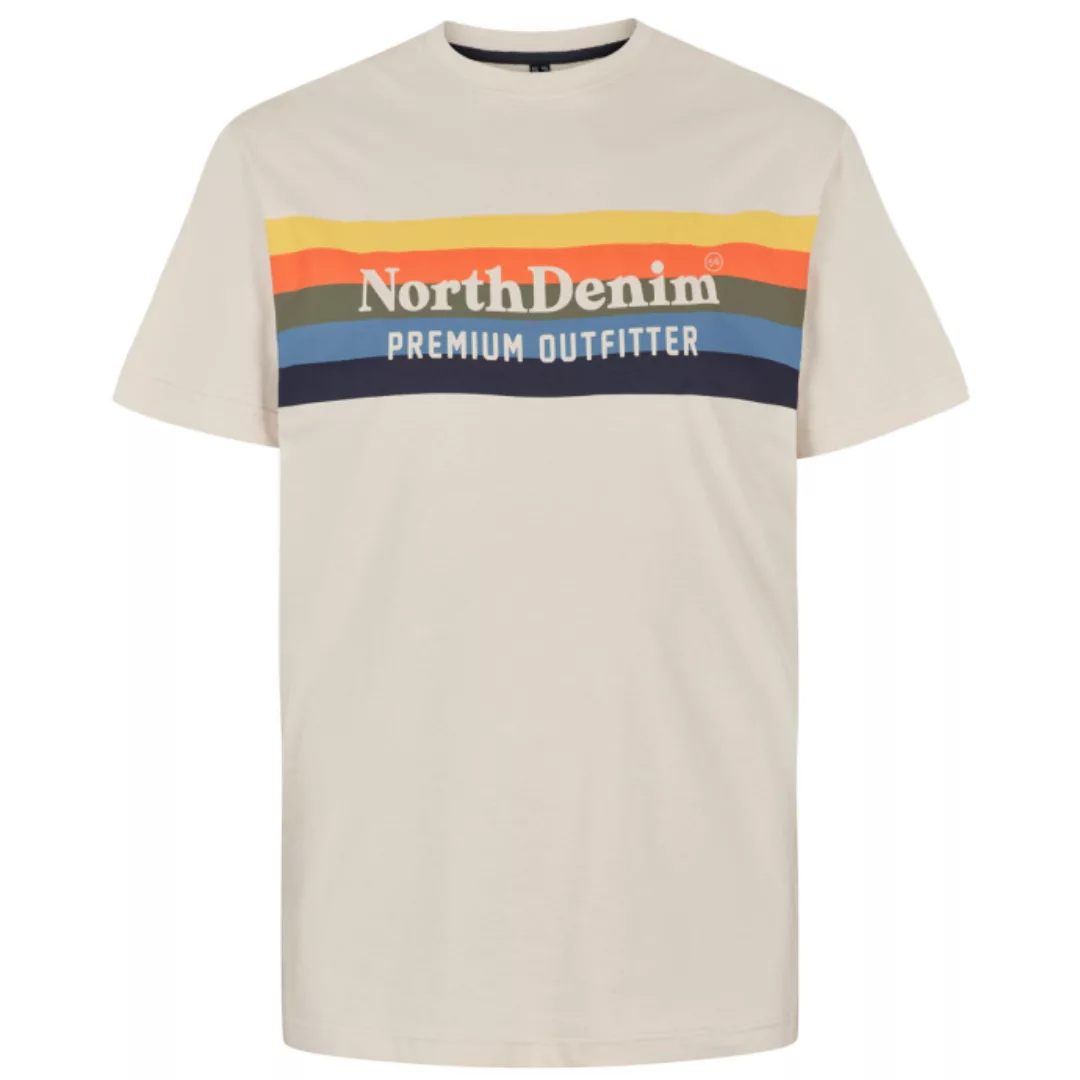north 56 4 Print-Shirt Schwarzes North 56°4 T-Shirt in Übergrößen bis 10XL günstig online kaufen