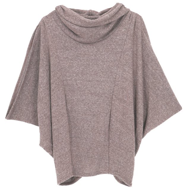 Guru-Shop Longsleeve Oversize Shirt, Rollkragen Strickshirt,.. günstig online kaufen