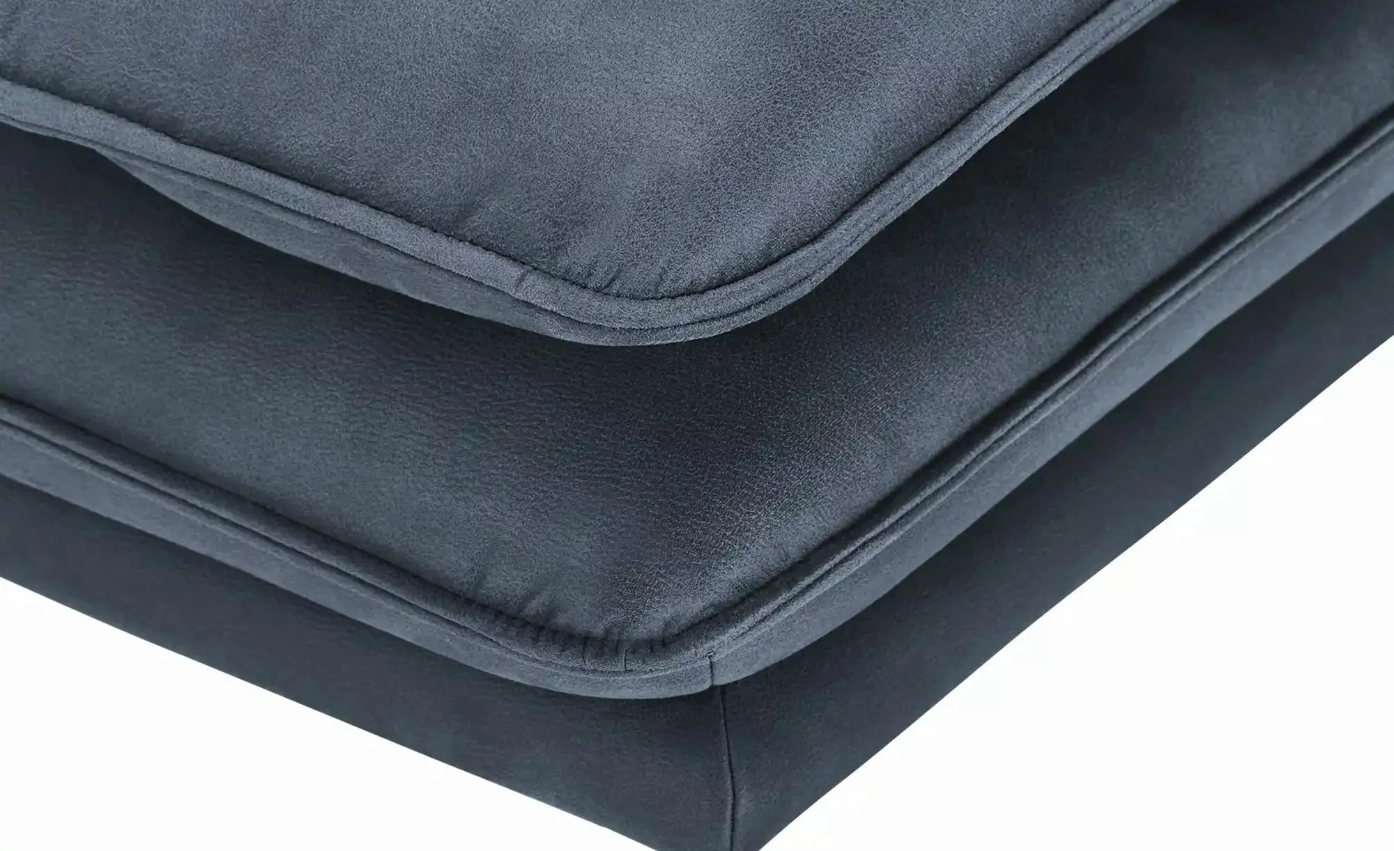 W.SCHILLIG Ecksofa aus Mikrofaser Broadway ¦ blau ¦ Maße (cm): B: 291 H: 94 günstig online kaufen