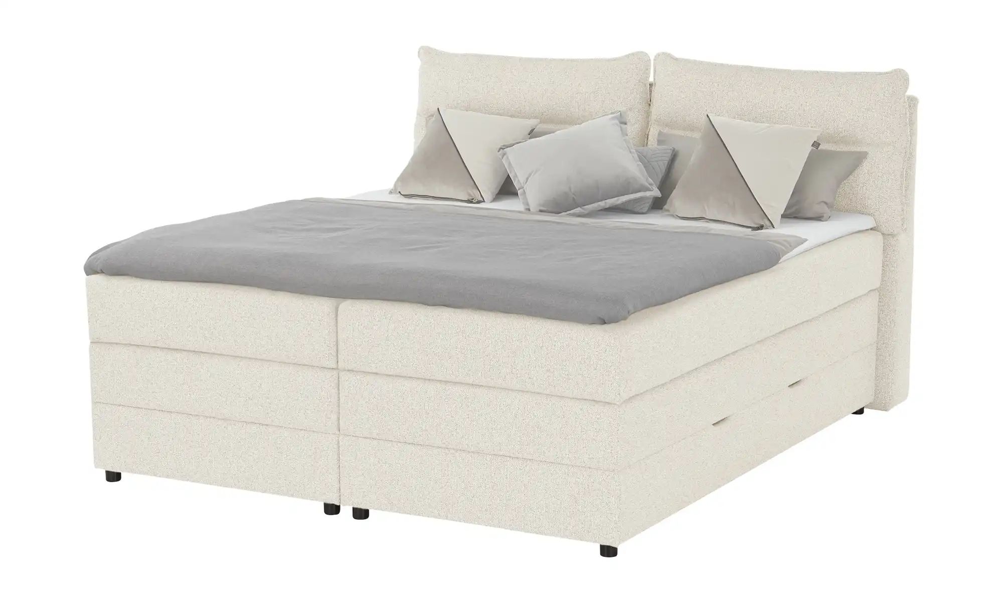 Boxspringbett mit Bettkasten Neto ¦ beige ¦ Maße (cm): B: 153 H: 109 Betten günstig online kaufen