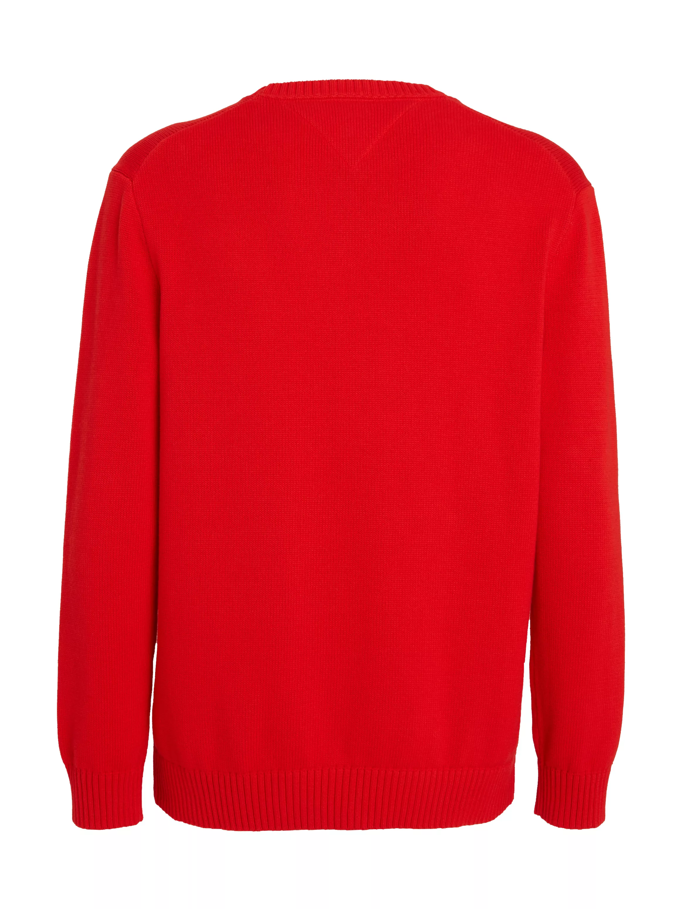 Tommy Jeans Strickpullover "TJM SLIM ESSNTLS C-NECK SWEATER", mit Markenlog günstig online kaufen