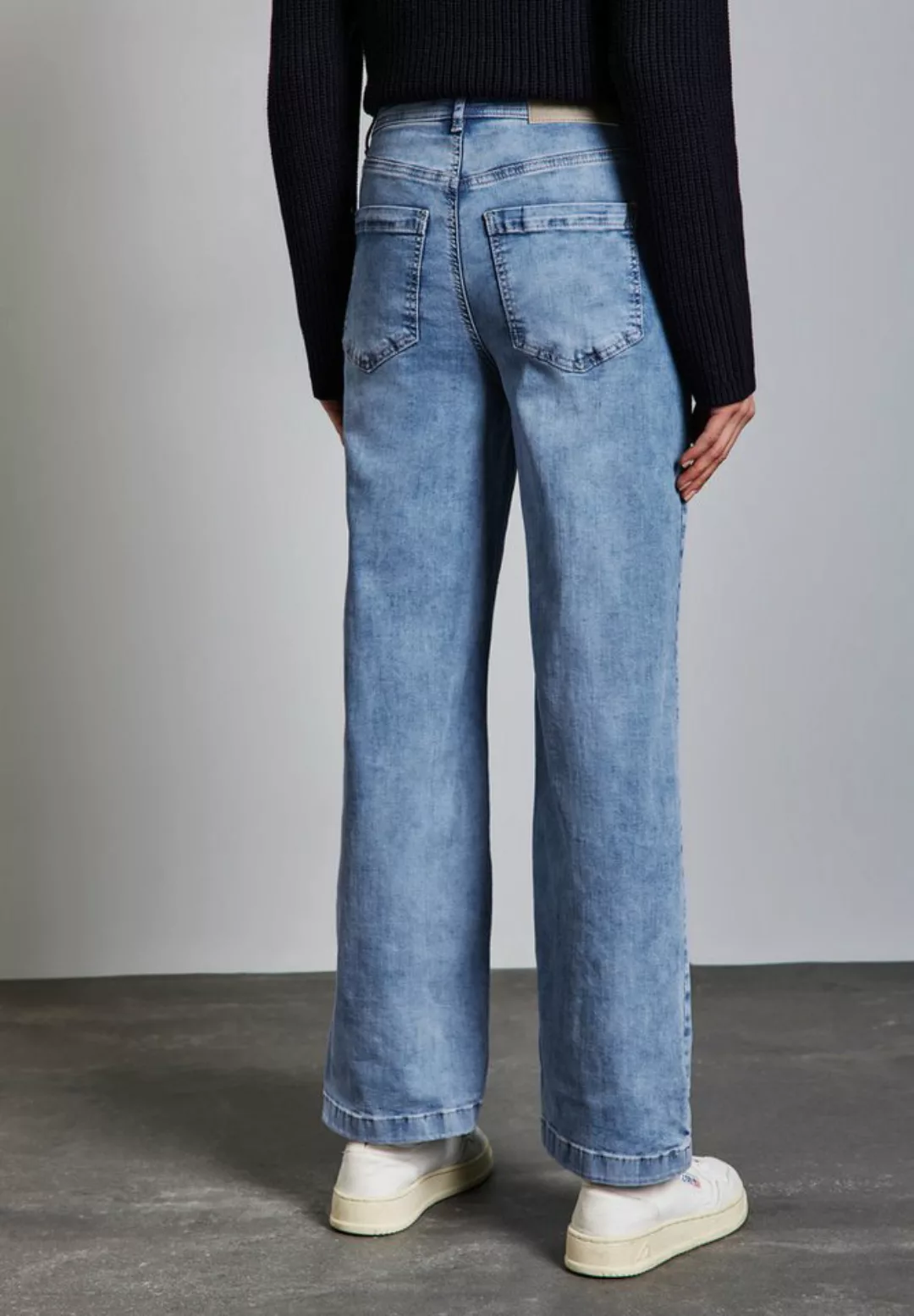 STREET ONE Gerade Jeans High Waist günstig online kaufen