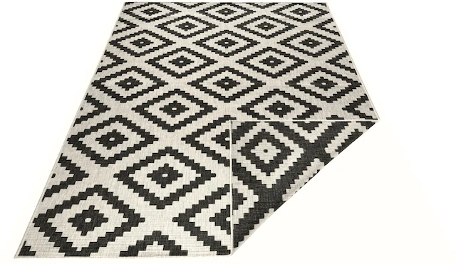 NORTHRUGS Teppich »Malta Wendeteppich«, rechteckig, 5 mm Höhe, In-& Outdoor günstig online kaufen