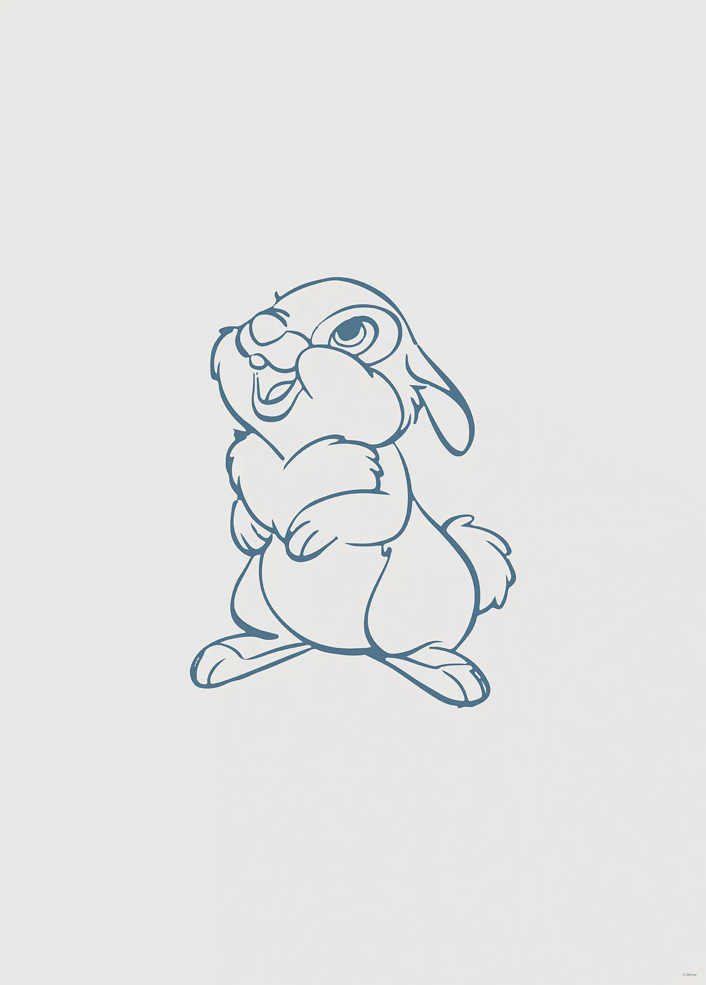 Komar Wandbild "Hey Thumper", (1 St.), Deutsches Premium-Poster Fotopapier günstig online kaufen