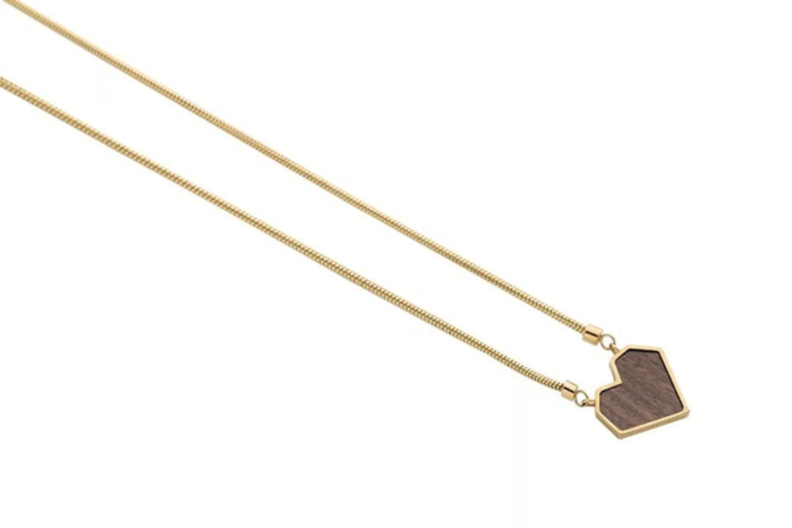 Kette Mit Anhänger - Motiv Herz - "Aurum Necklace Heart" günstig online kaufen
