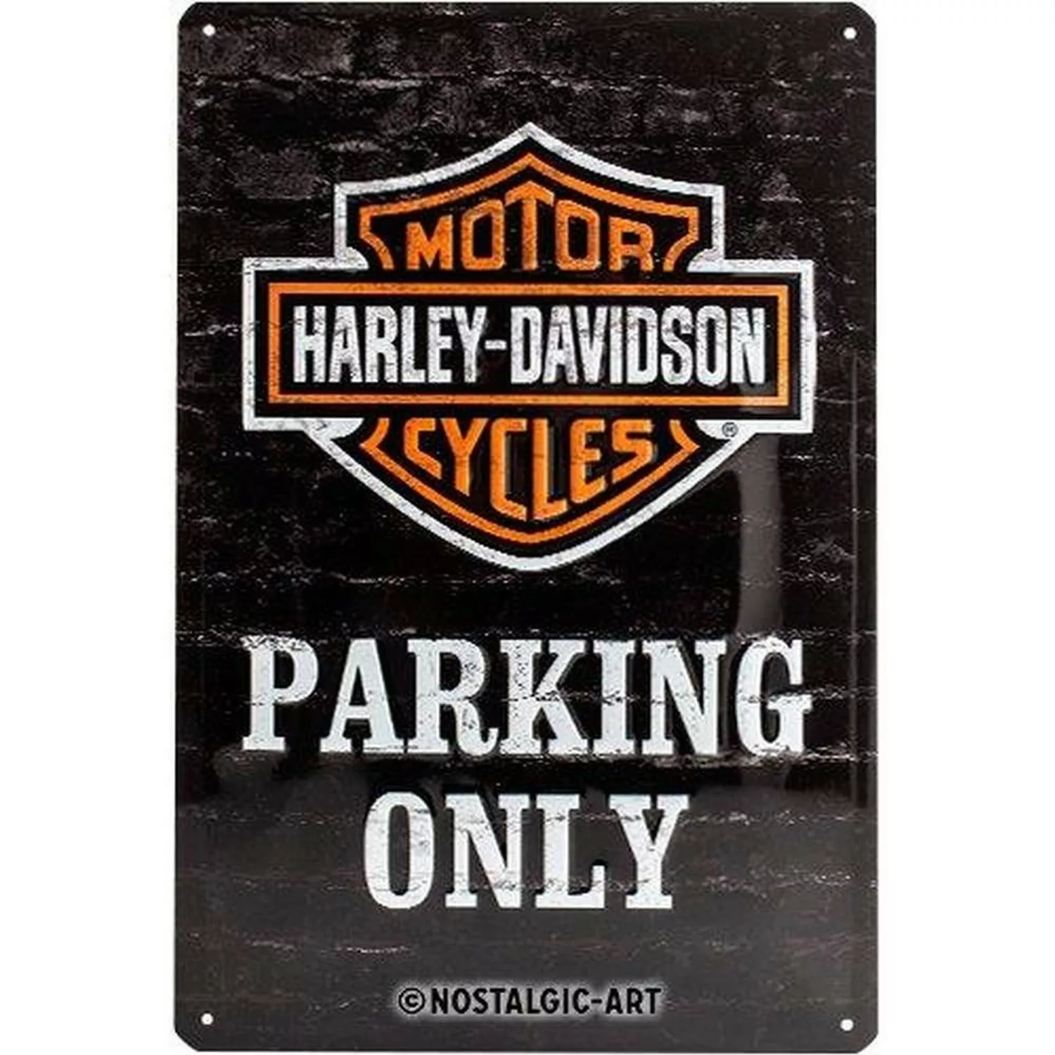 Nostalgic-Art Blechschild 20 x 30cm - Harley-Davidson - Parking Only günstig online kaufen