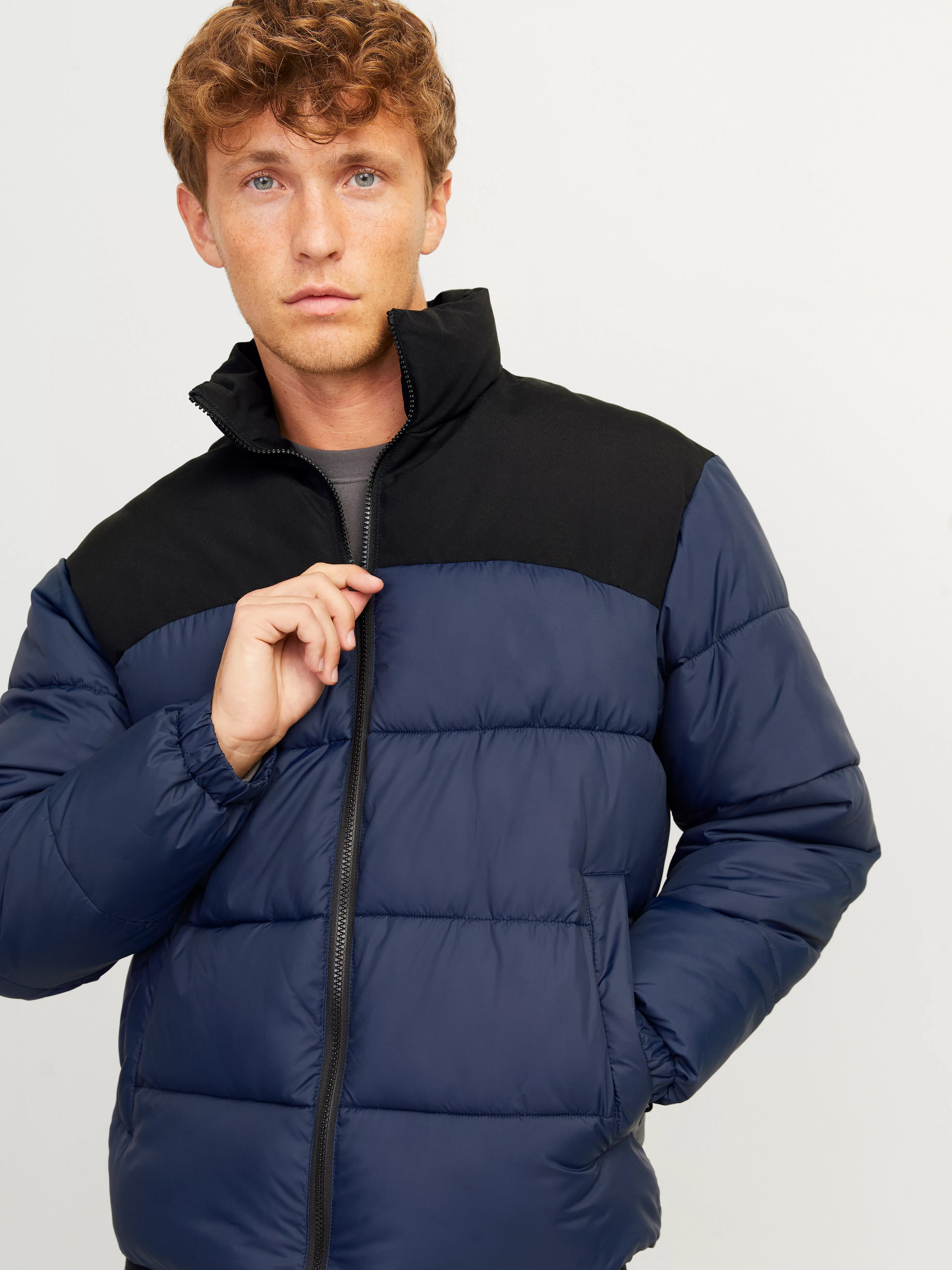 Jack & Jones Steppjacke "JJMOON STAND COLLAR PUFFER" günstig online kaufen