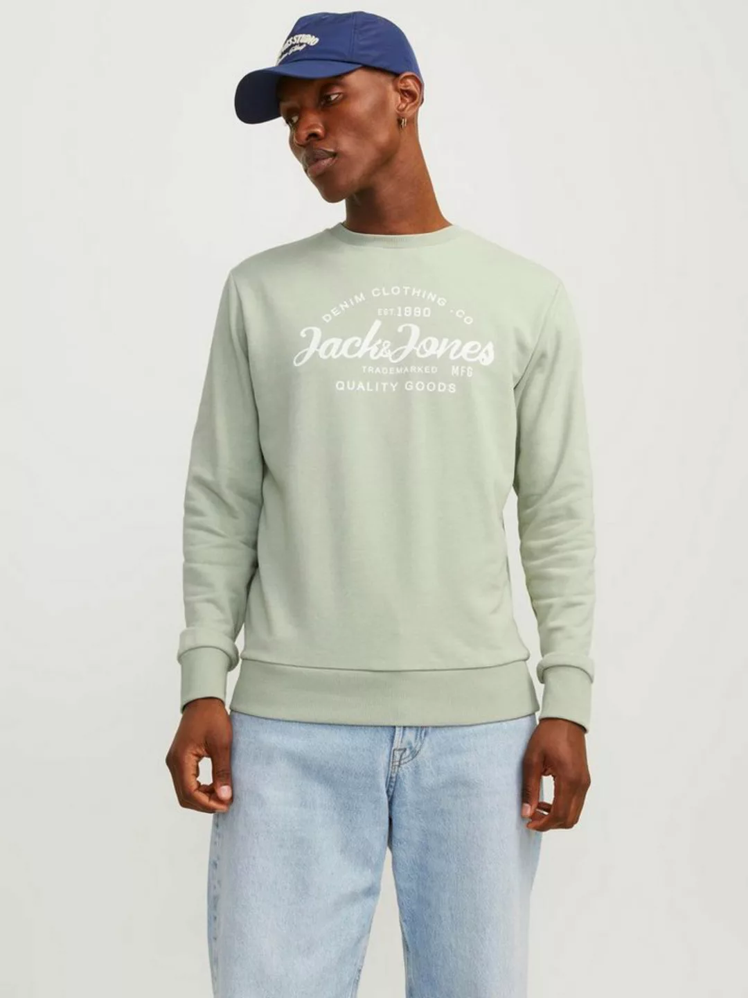 Jack & Jones Sweatshirt JJFOREST SWEAT CREW NECK günstig online kaufen