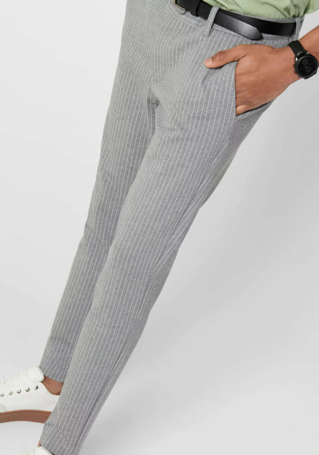 Only & Sons Herren Chino Hose ONSMARK PANT STRIPE GW 3727 - Tapered Fit - B günstig online kaufen