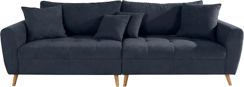 Home affaire Big-Sofa "Blackburn II", Mit Kaltschaumpolsterung bis 140 kg b günstig online kaufen