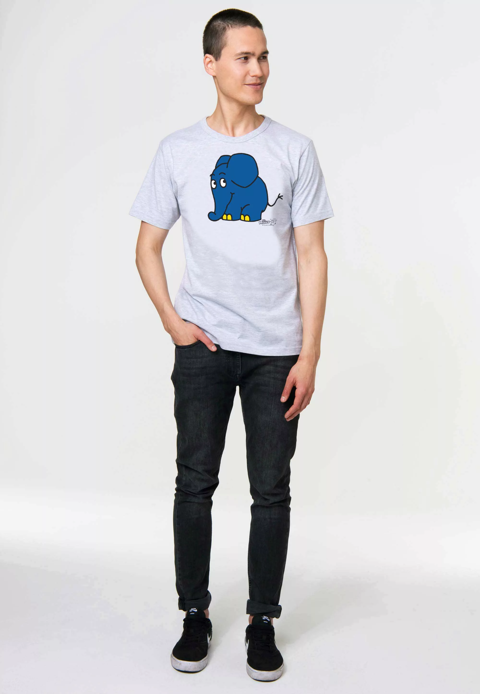 LOGOSHIRT T-Shirt "Sendung mit der Maus - Elefant", mit coolem Print günstig online kaufen