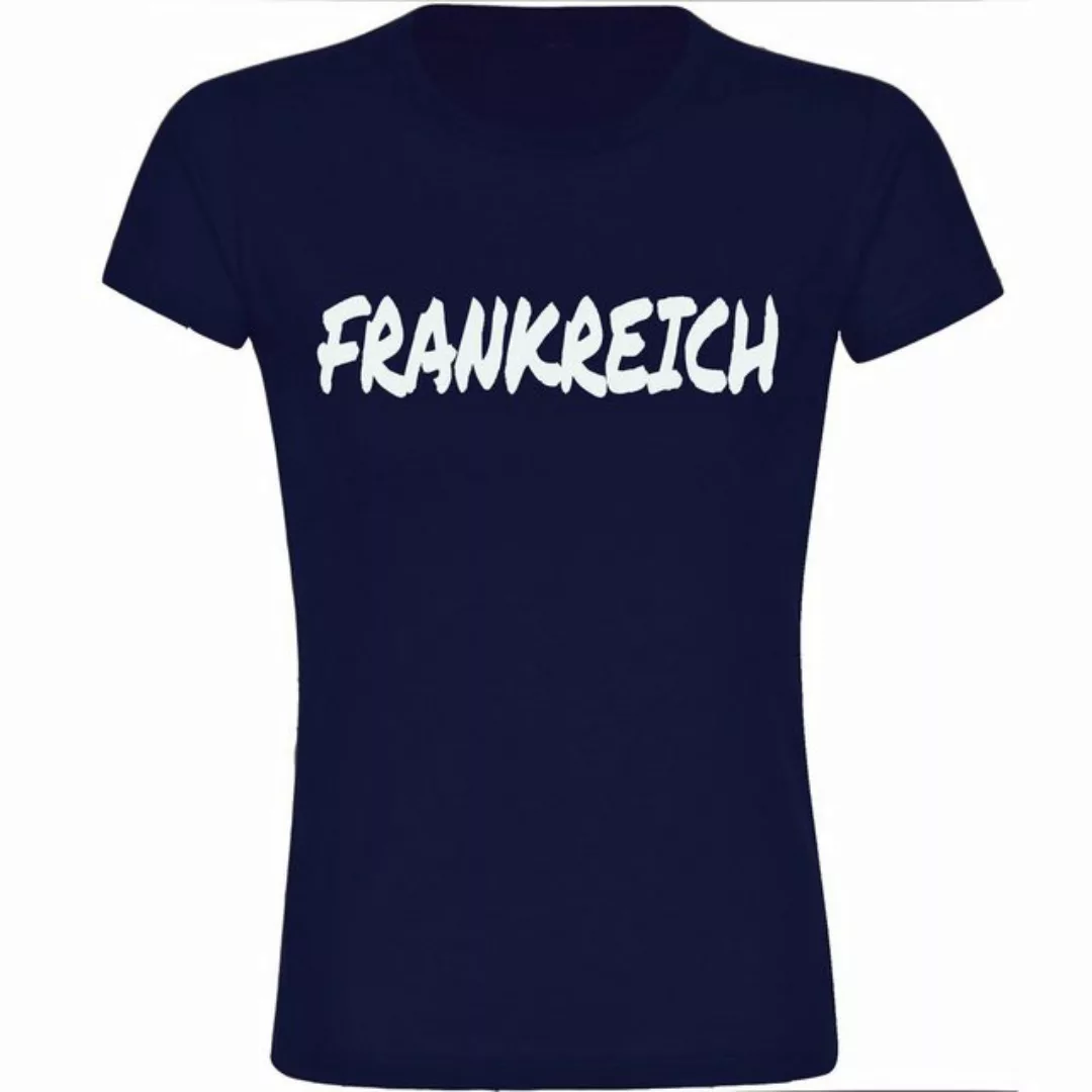 multifanshop T-Shirt Damen Frankreich - Textmarker - Frauen günstig online kaufen
