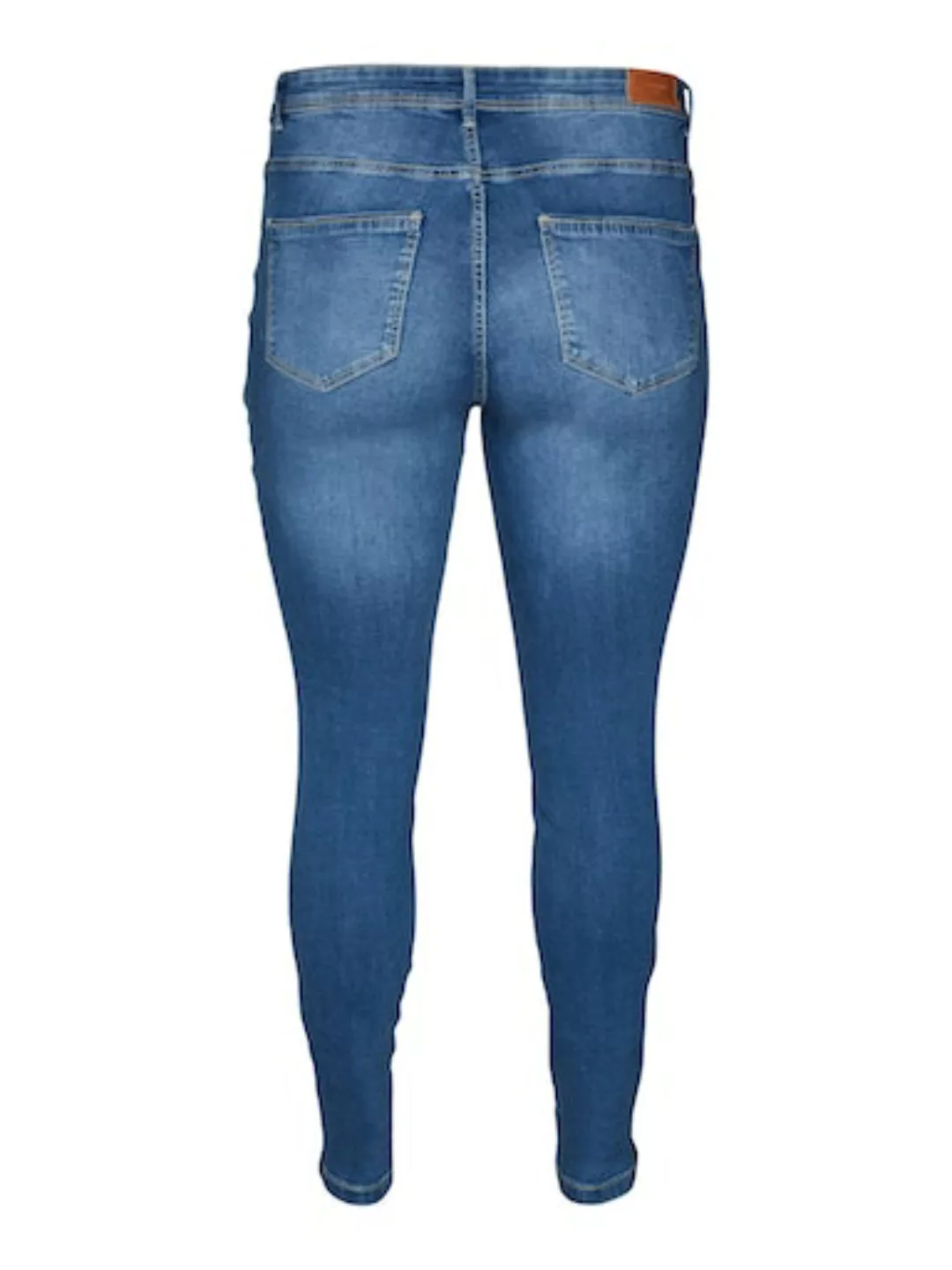 Vero Moda Curve Slim-fit-Jeans VMFANYA SLIM JEANS VI3312 GA CUR NOOS günstig online kaufen