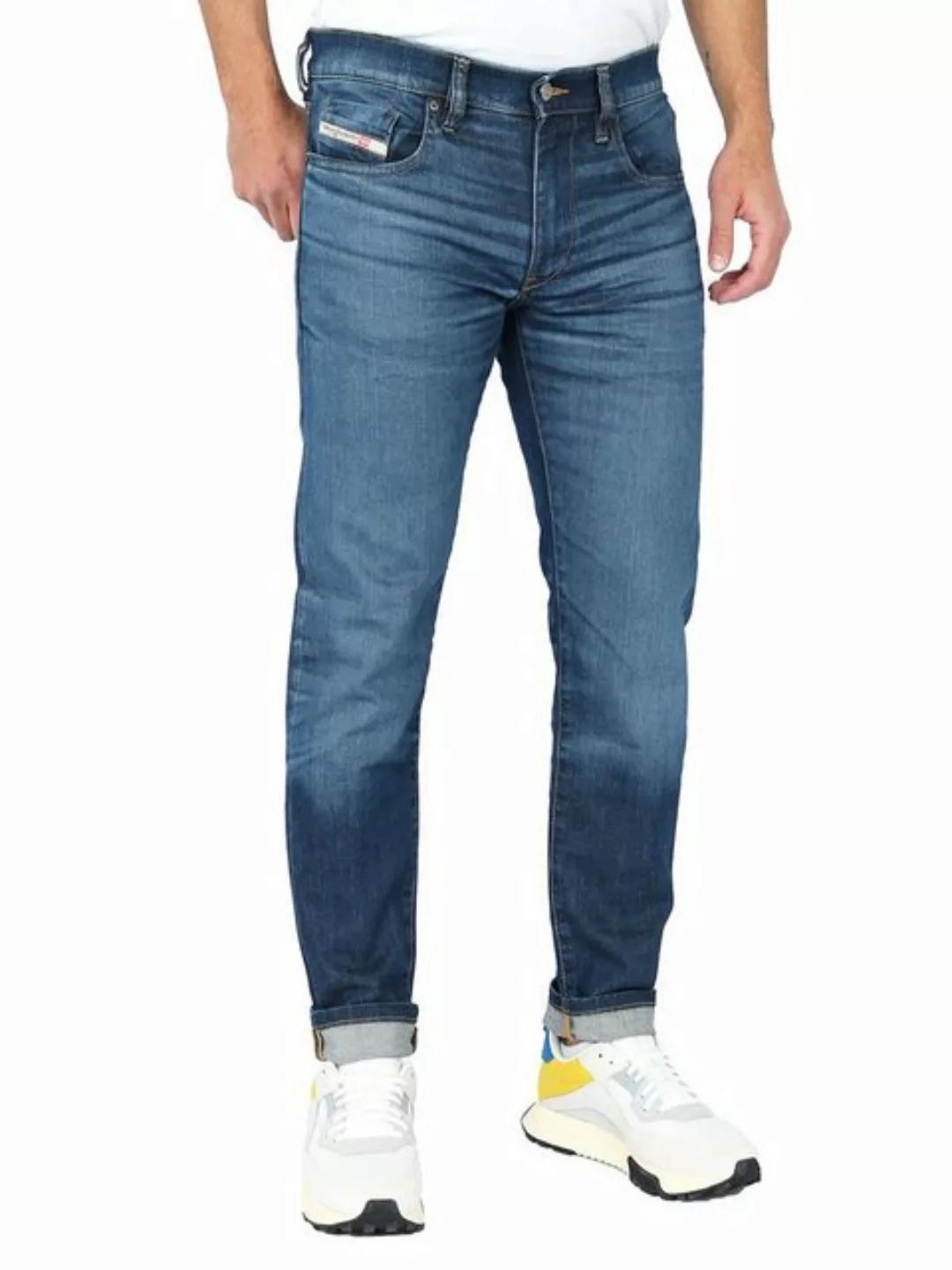 Diesel Slim-fit-Jeans Stretch Hose - D-Strukt 0NFAN günstig online kaufen