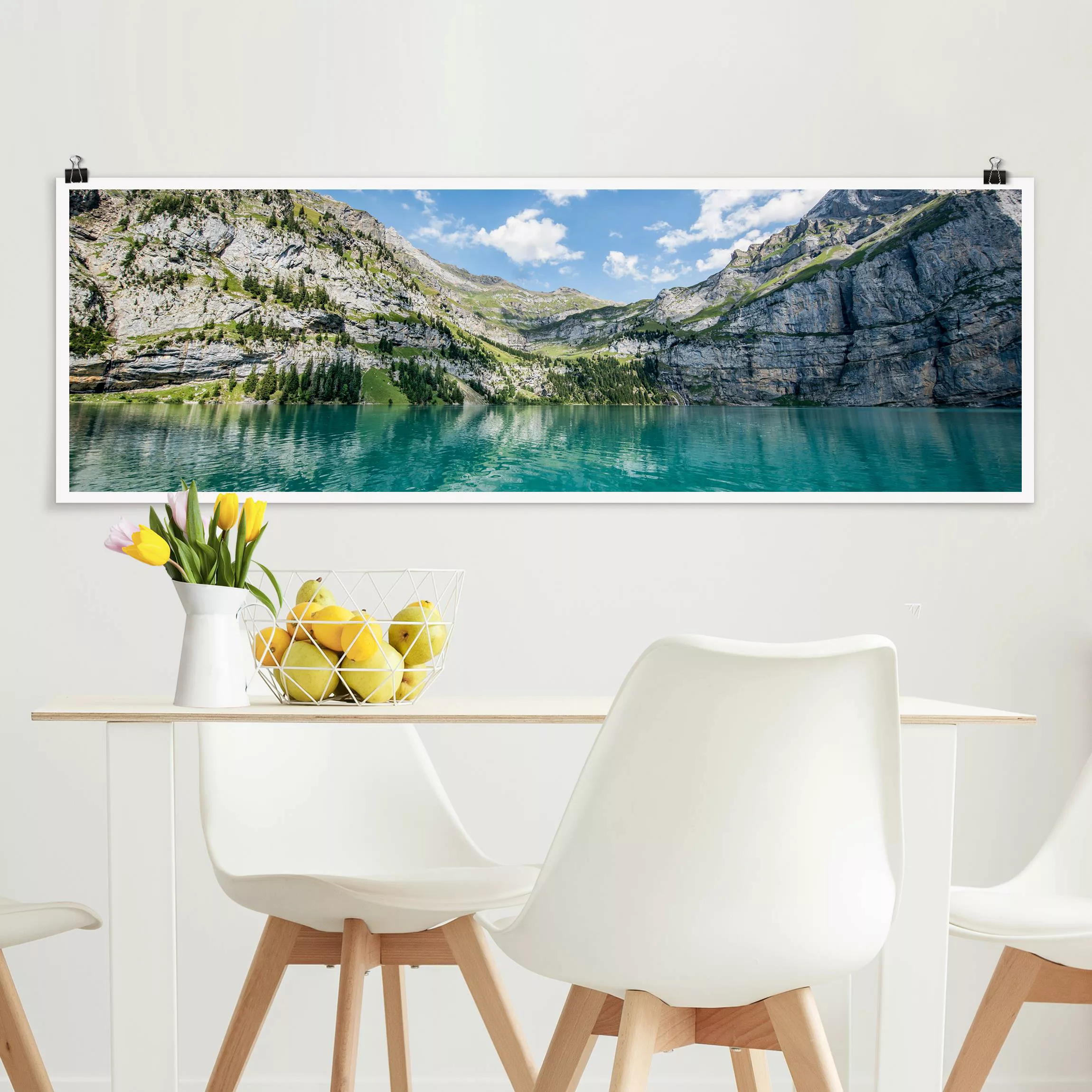 Poster Traumhafter Bergsee günstig online kaufen