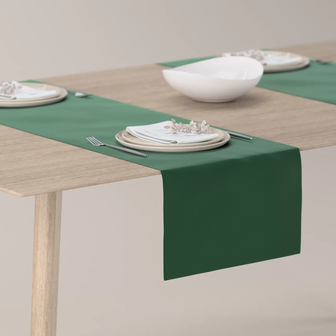 Tischläufer, grün, 40 x 130 cm, Velvet (704-13) günstig online kaufen