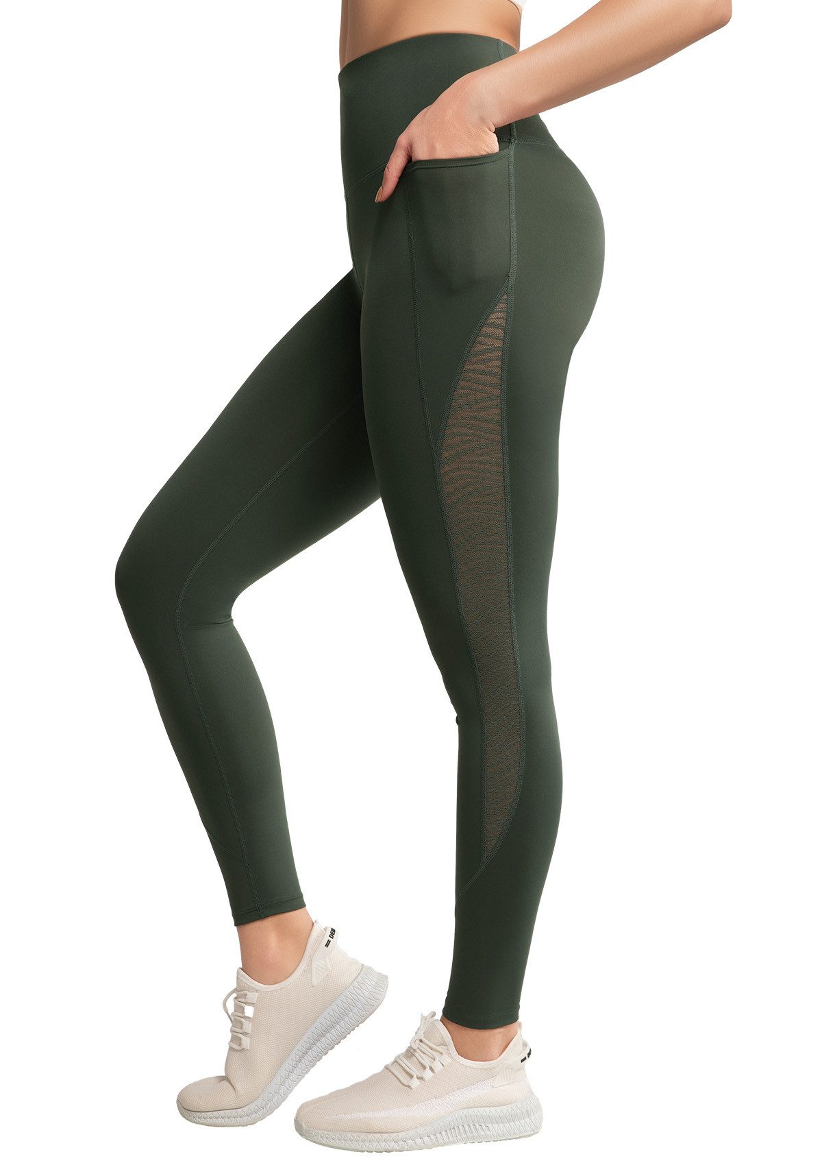 Yvette Leggings Damen Sport Blickdicht Sporthose günstig online kaufen