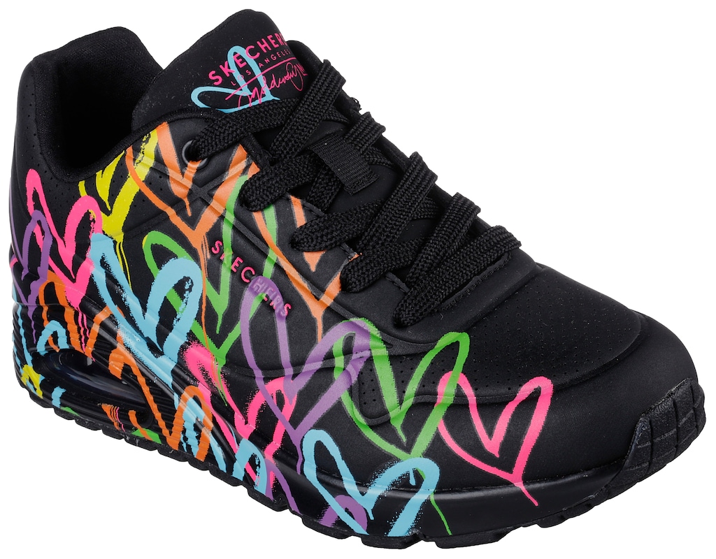 Skechers Sneaker "UNO - HIGHLIGHT LOVE", Freizeitschuh, Halbschuh, Schnürsc günstig online kaufen