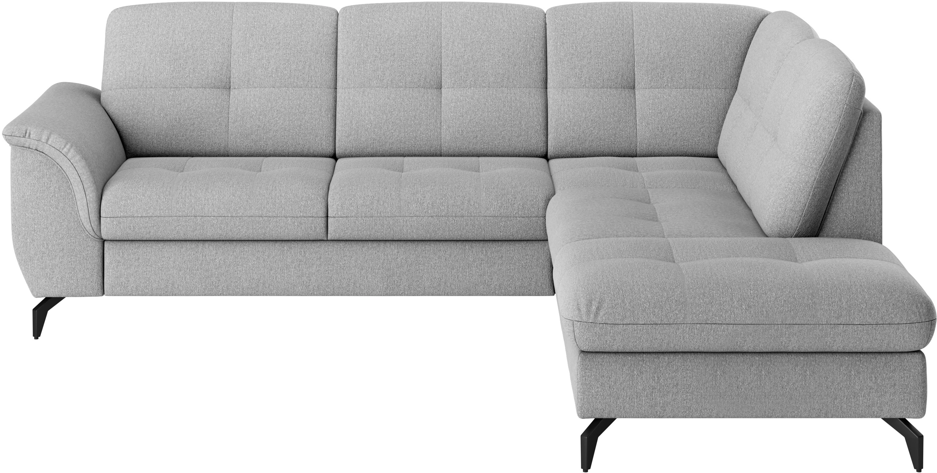 sit&more Ecksofa "Zora L-Form", wahlweise mit Bettfunktion und Bettkasten günstig online kaufen