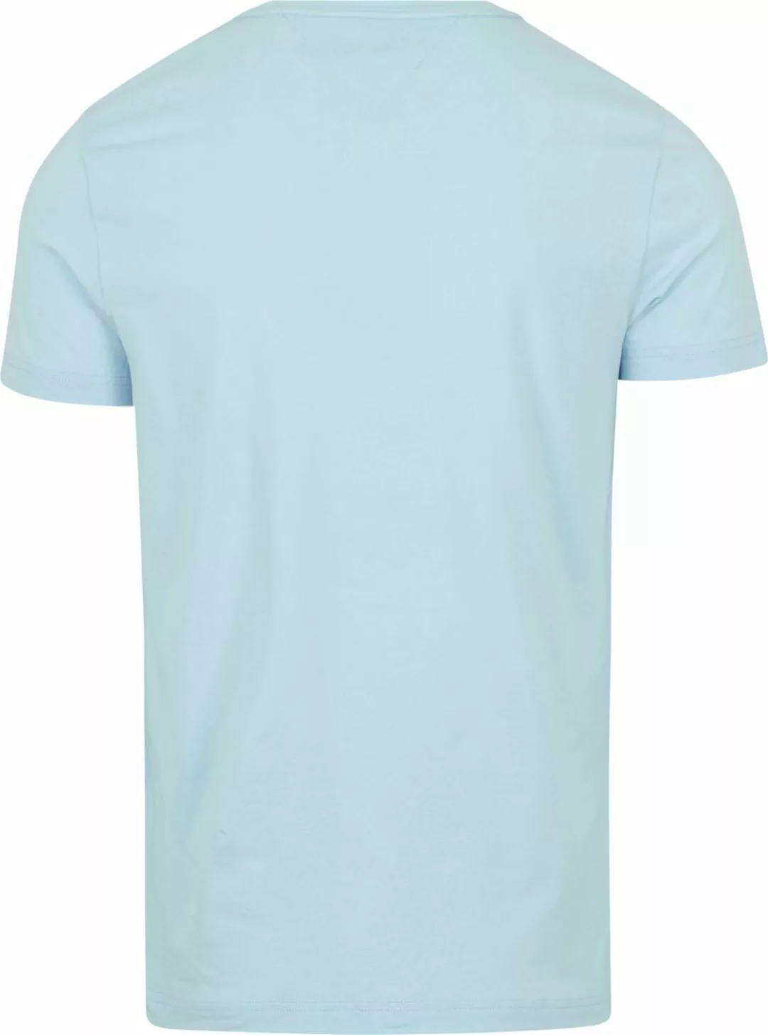 Tommy Hilfiger Logo T-shirt Hellblau - Größe S günstig online kaufen