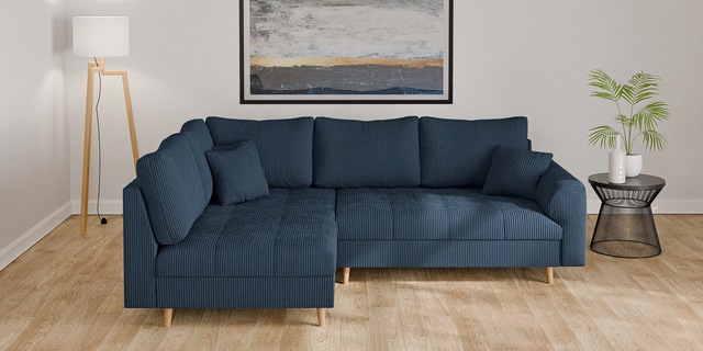 Home affaire Ecksofa »CHARRE L-Form mit Ottomane, Maße B/T/H: 231/161/81 cm günstig online kaufen