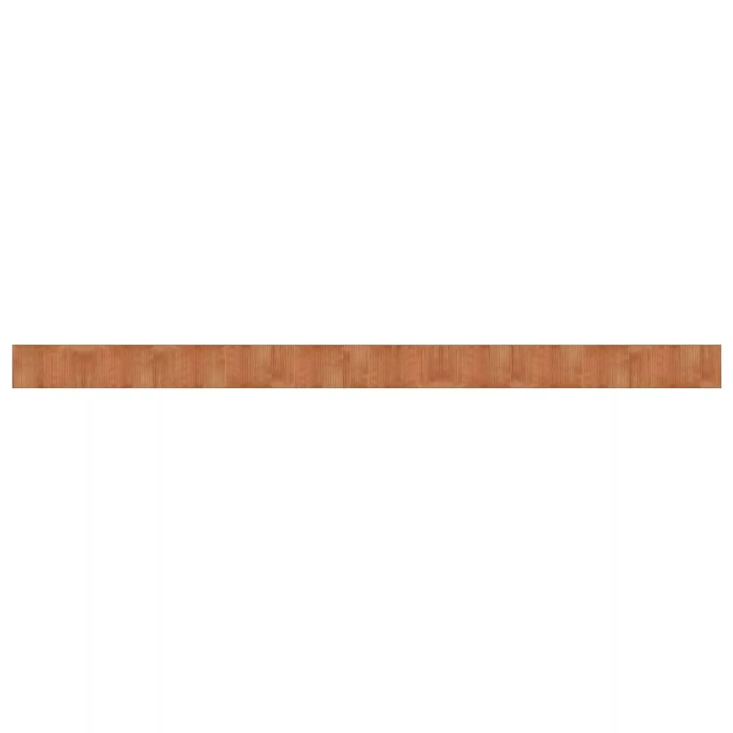 vidaXL Teppich Rechteckig Braun 60x1000 Cm Bambus 2152574 günstig online kaufen