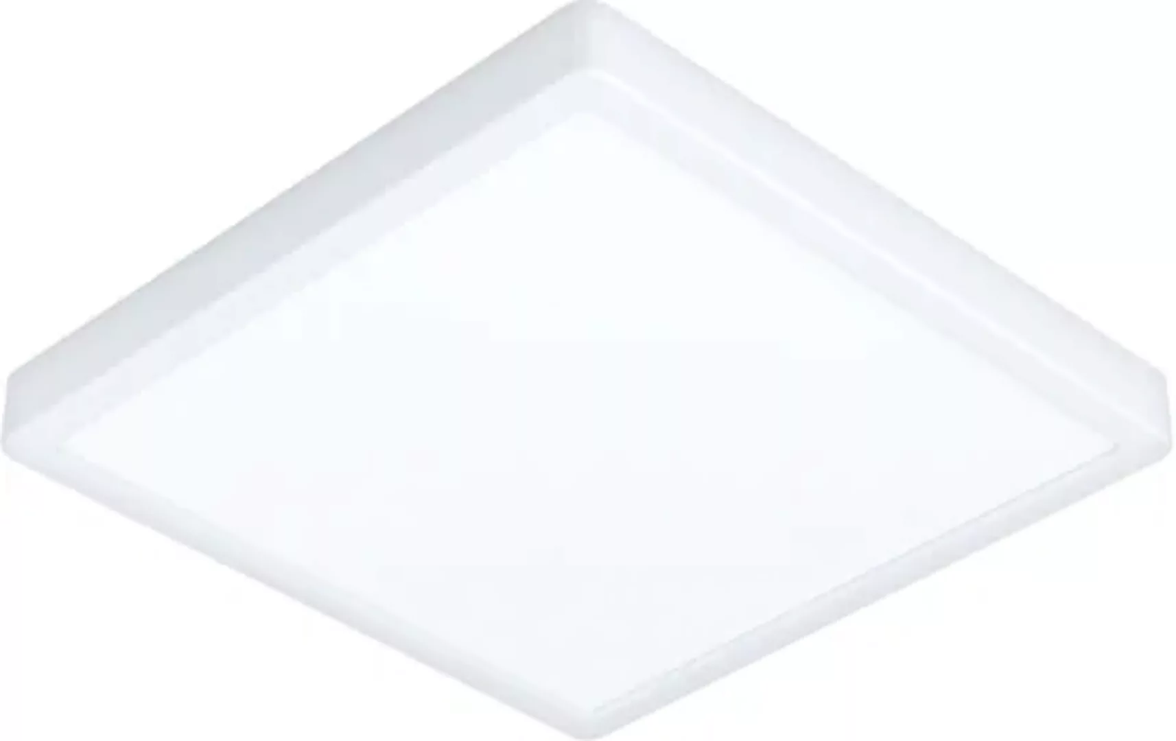 LED-Deckenlampe Fueva 5 IP44 840 schwarz 28,5x28,5 günstig online kaufen