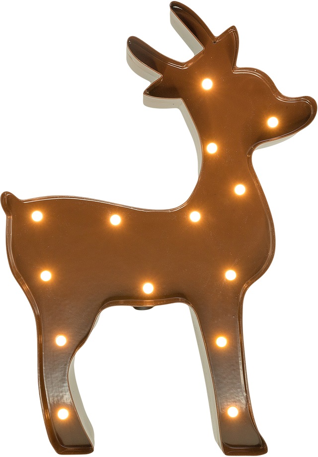 MARQUEE LIGHTS LED Dekolicht »Reindeer«, 14 flammig, Leuchtmittel LED-Modul günstig online kaufen