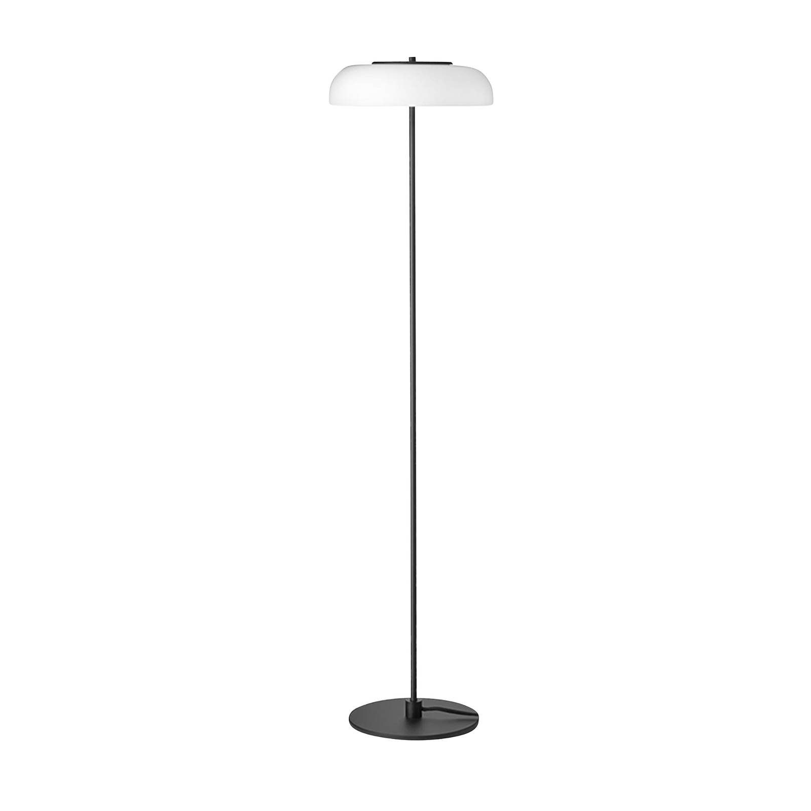 Nuura Blossi Floor Ø 29 LED-Stehlampe schwarz/weiß günstig online kaufen