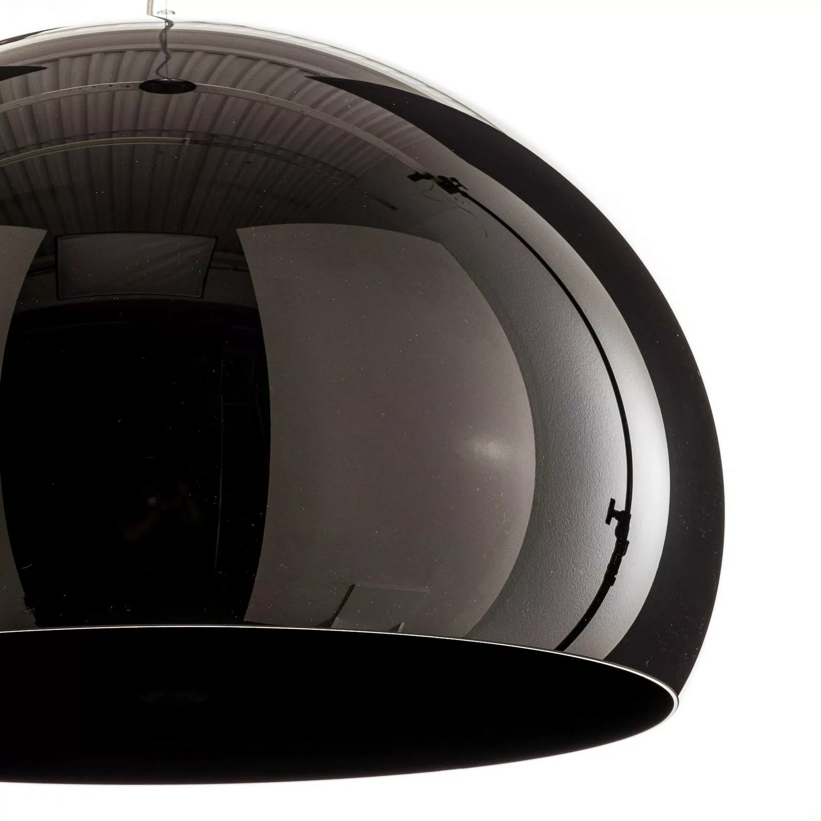 Kartell FL/Y - LED-Pendellampe, schwarz glänzend günstig online kaufen