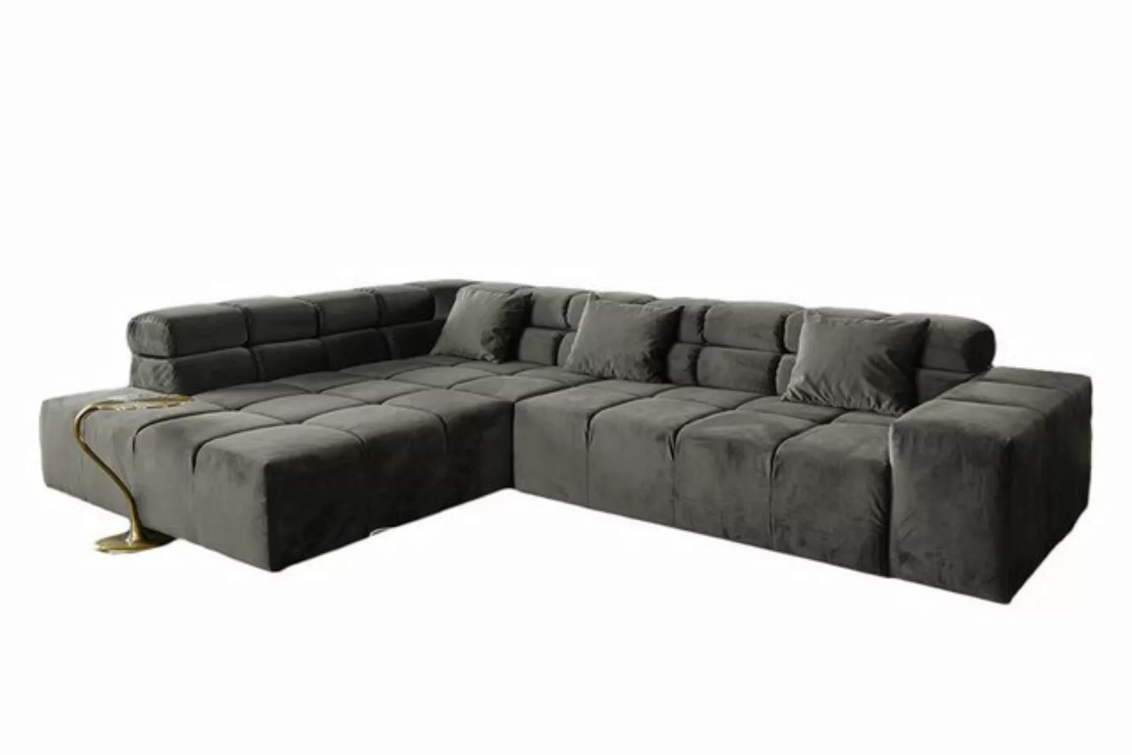 KAWOLA Ecksofa NEVADA, Couch L-Form rechts oder links, mit oder ohne Sitzvo günstig online kaufen