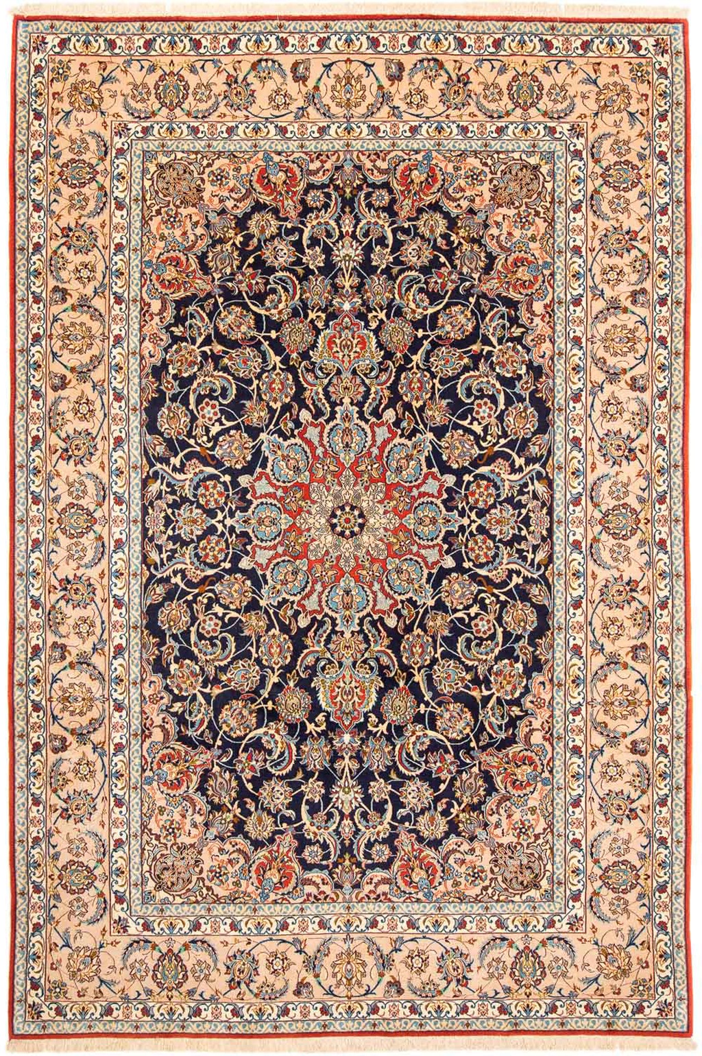 morgenland Orientteppich »Perser - Isfahan - Premium - 300 x 200 cm - dunke günstig online kaufen