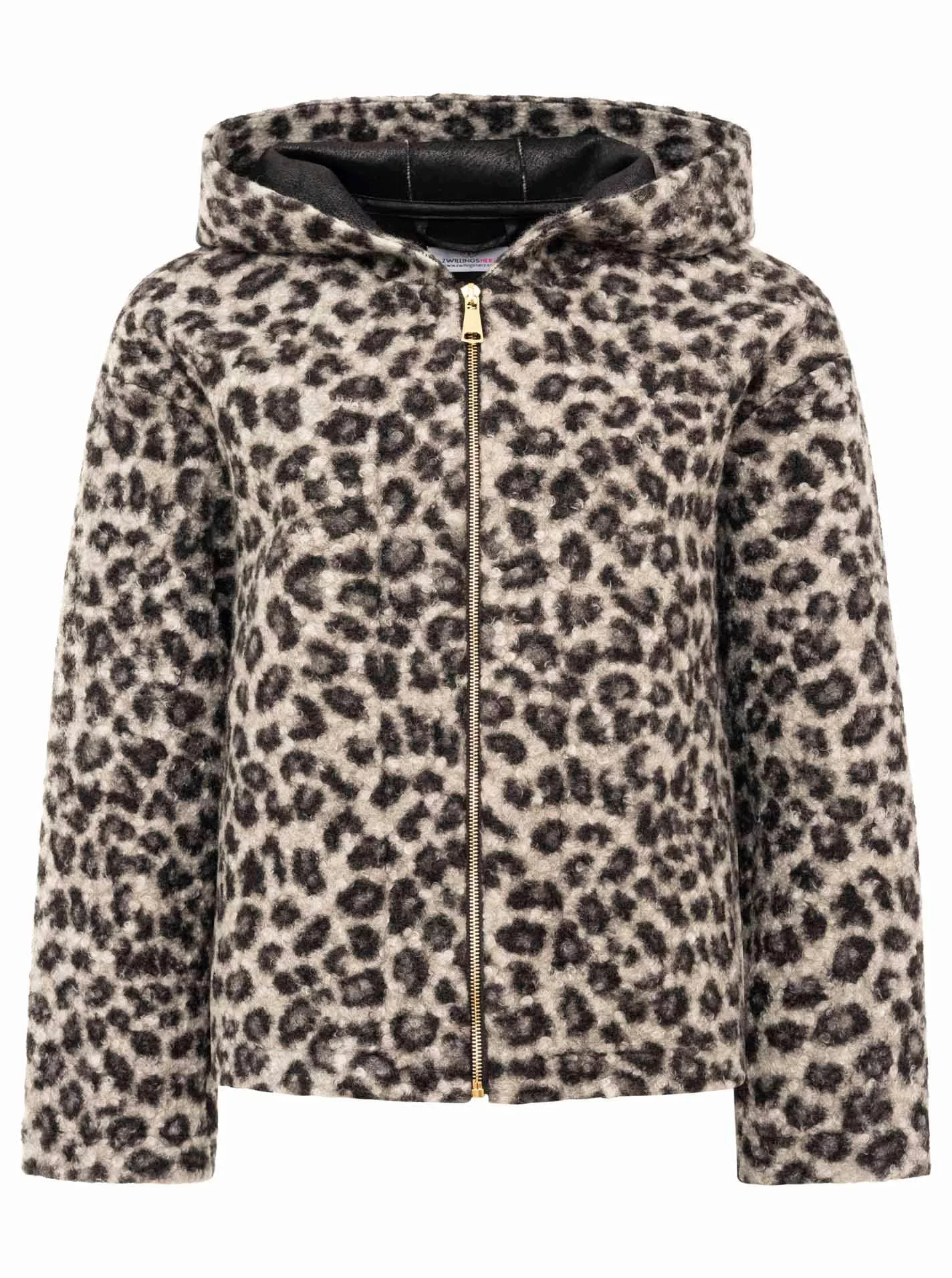 Zwillingsherz Kurzjacke ""Fur"", Kapuze, Reißverschluss, Seitliche Taschen günstig online kaufen