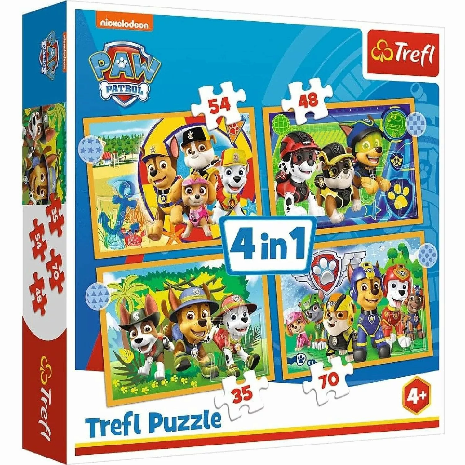 Trefl Puzzle 4 in 1 Puzzle, günstig online kaufen