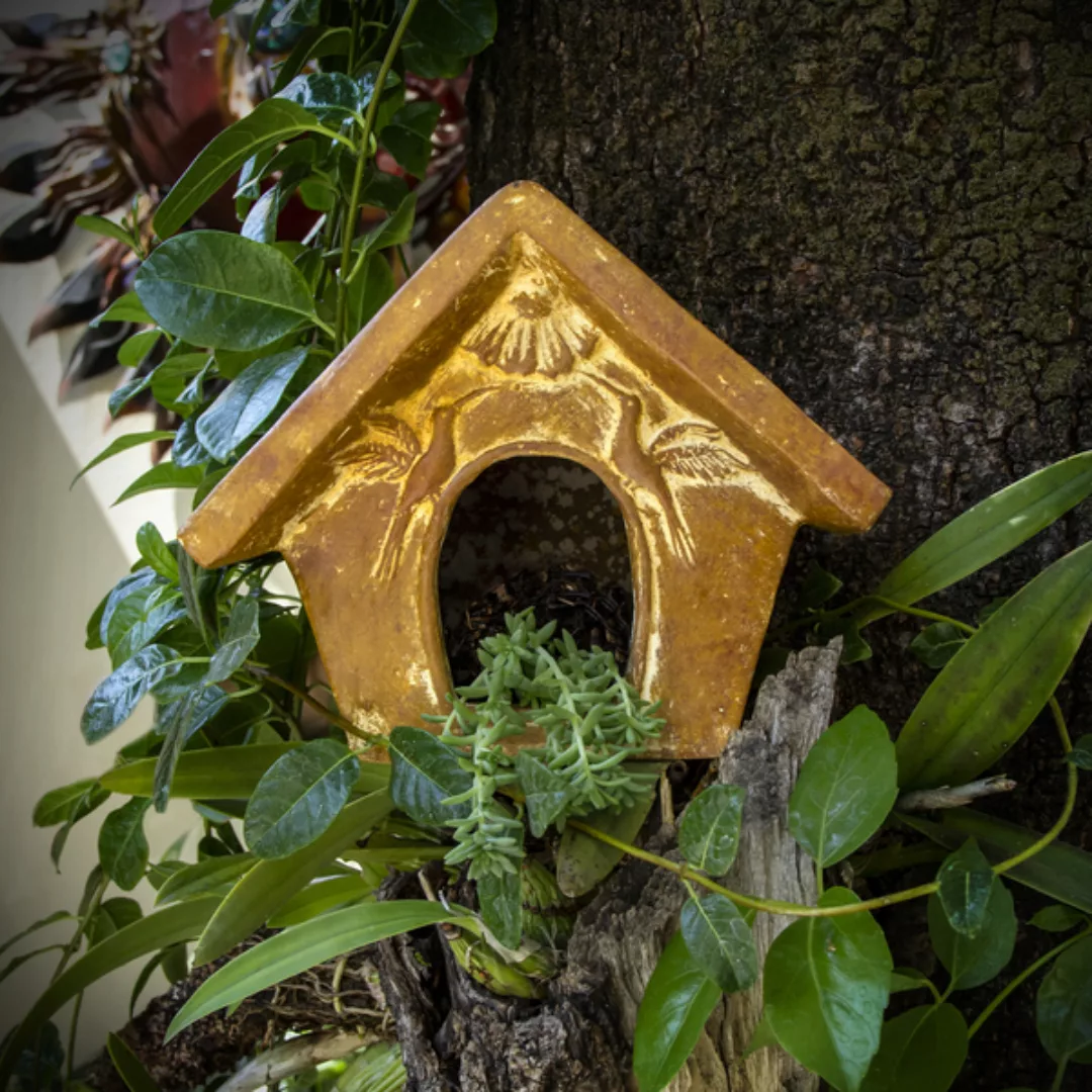Vogelhaus Aus Ton, Gartendeko günstig online kaufen